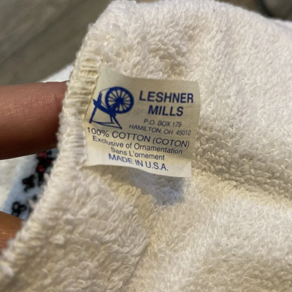 NWOT PRECIOUS MOMENTS VINTAGE 2 PIECE SET 1990 BATH TOWEL & WASH CLOTH